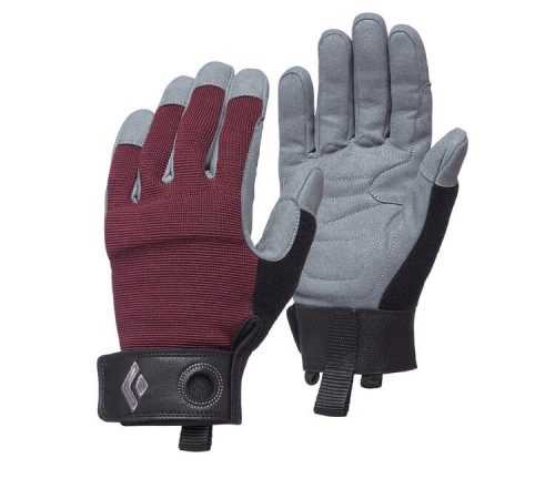 Dámské rukavice Black Diamond Women'S Crag Gloves Velikost rukavic: XS / Barva: červená