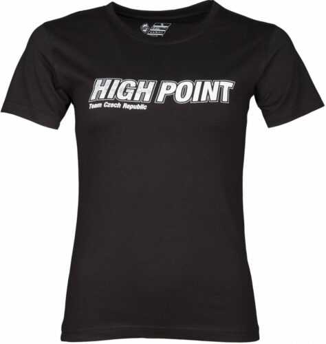 Dámské triko High Point High Point T-shirt Lady Velikost: S / Barva: černá