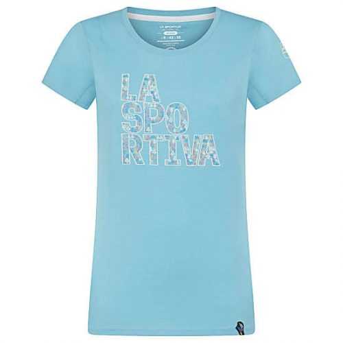 Dámské triko La Sportiva Pattern T-Shirt W Velikost: L / Barva: modrá