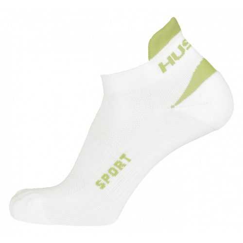 Ponožky Husky Sport Velikost ponožek: 45-48 / Barva: bílá/zelená
