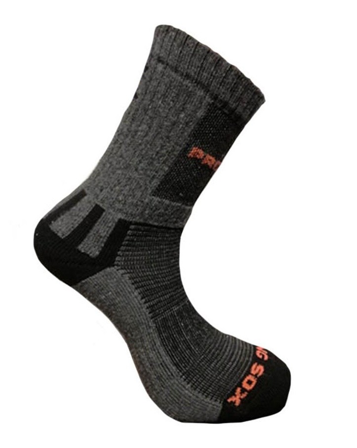 Ponožky Progress P HKS Hiking sox Velikost ponožek: 35-38 (3-5) / Barva: šedá
