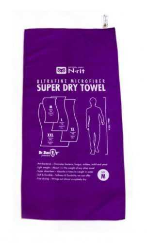 Ručník N-Rit Super Dry Towel M Barva: fialová