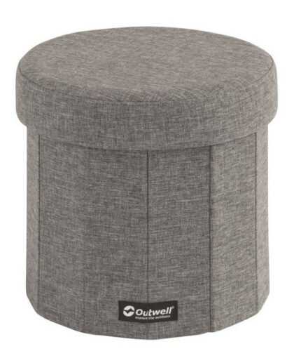 Úložný box a sedátko Outwell Dawlish Low Seat & Storage Barva: šedá