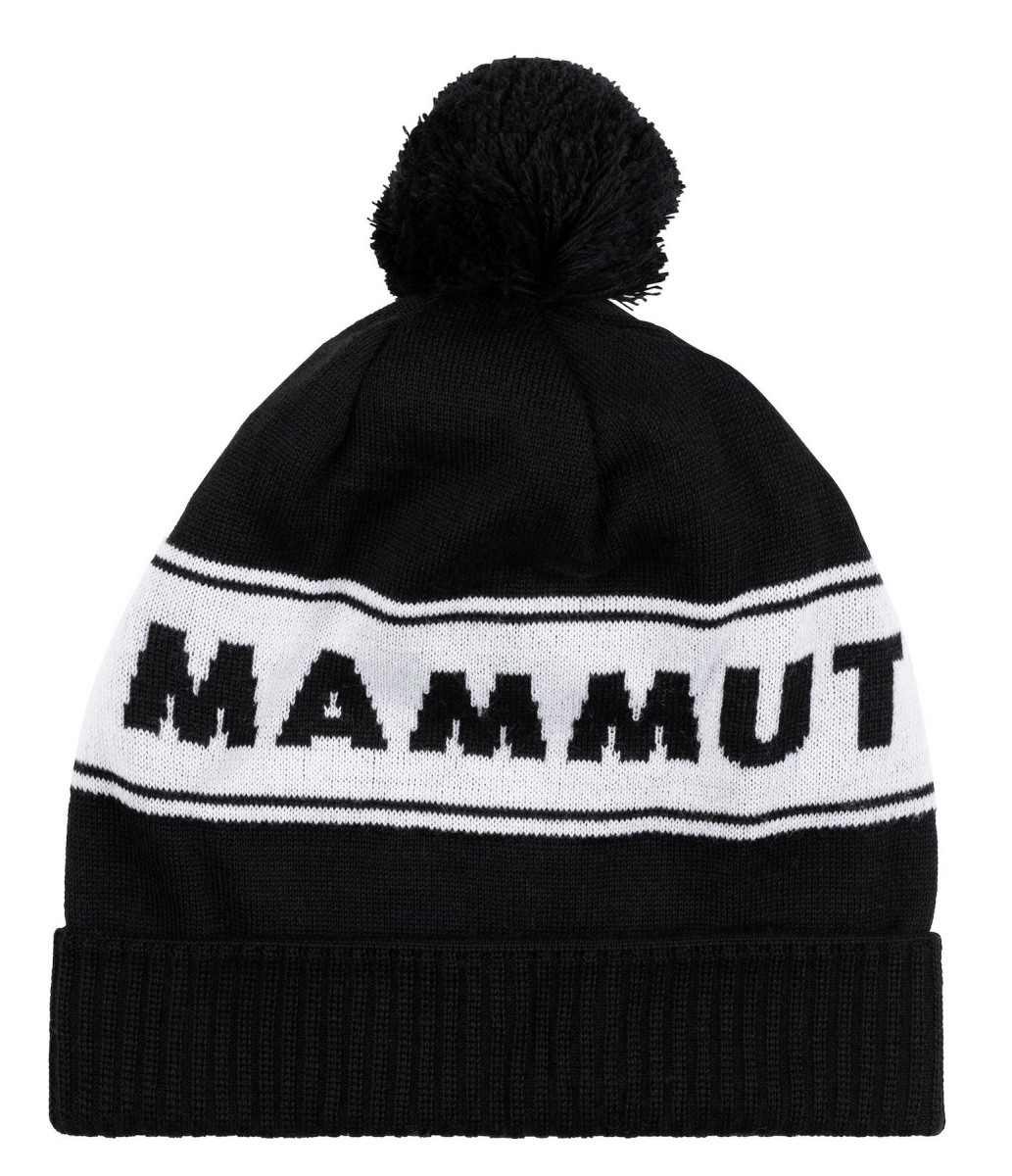Čepice Mammut Peaks Beanie Barva: černá/bílá
