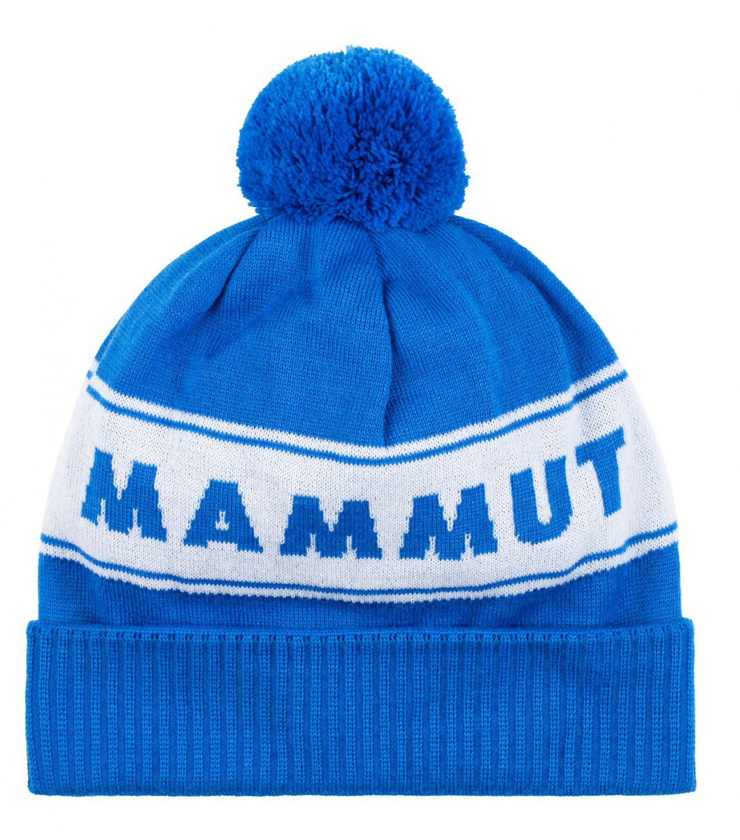 Čepice Mammut Peaks Beanie Barva: modrá/bíla