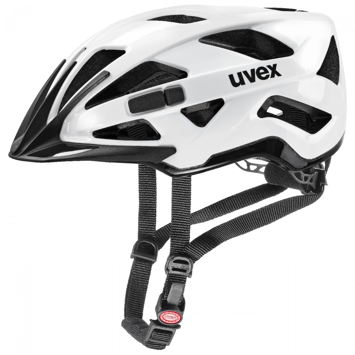 Cyklistická helma Uvex Active Velikost helmy: 52-57 cm / Barva: bílá