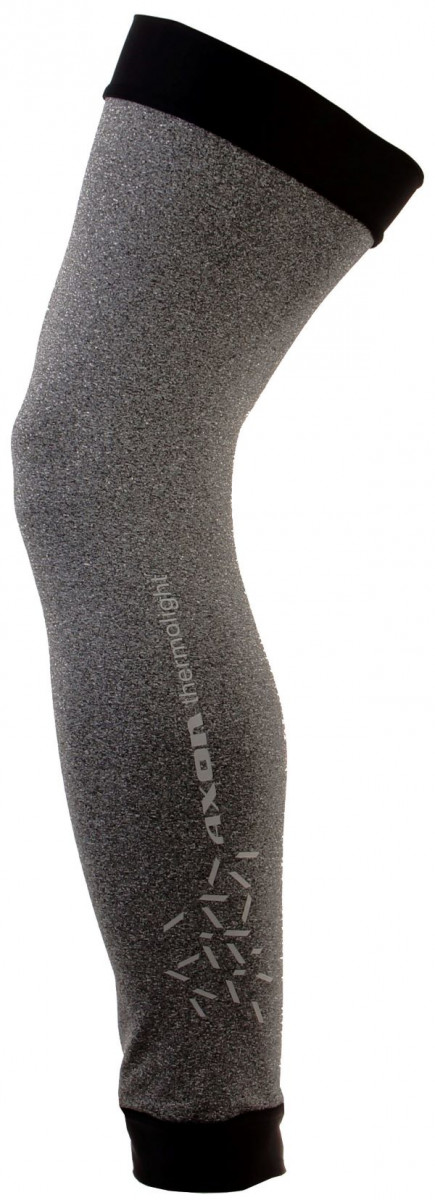 Cyklistické návleky na nohy Axon Nohavice Nippon Velikost: M / Barva: šedá