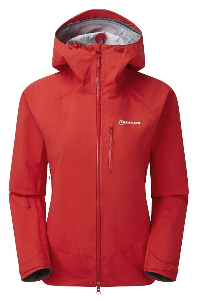 Dámská bunda Montane Womens Alpine Spirit Jacket Velikost: XS / Barva: červená