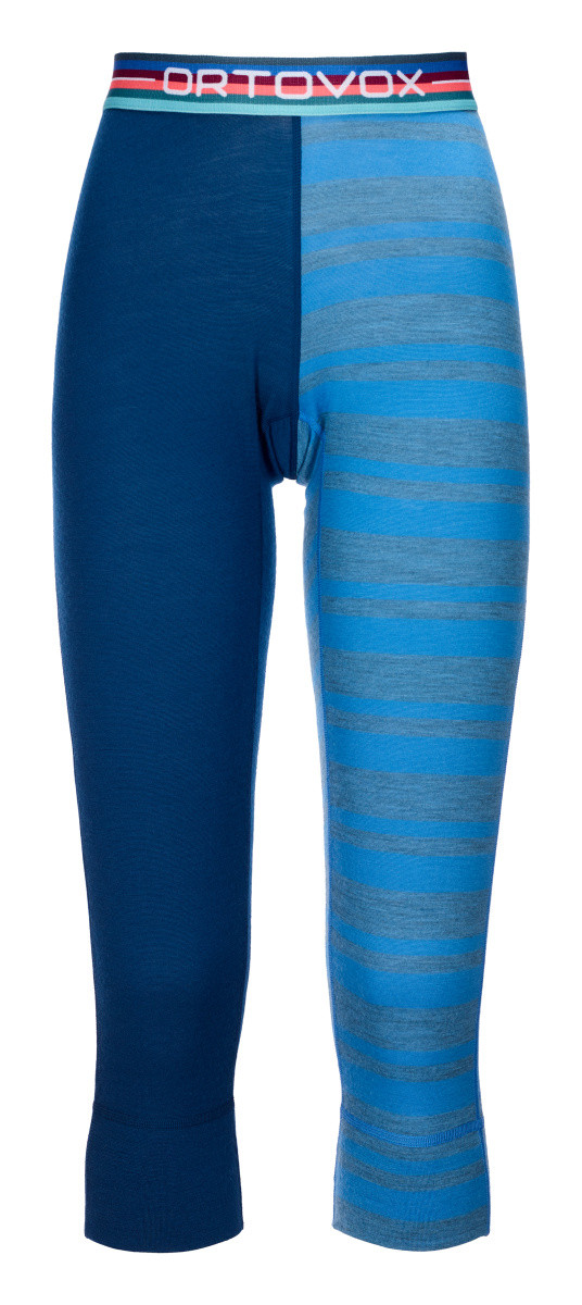 Dámské funkční spodky Ortovox W's 185 Rock'N'Wool Short Pants Velikost: L / Barva: modrá