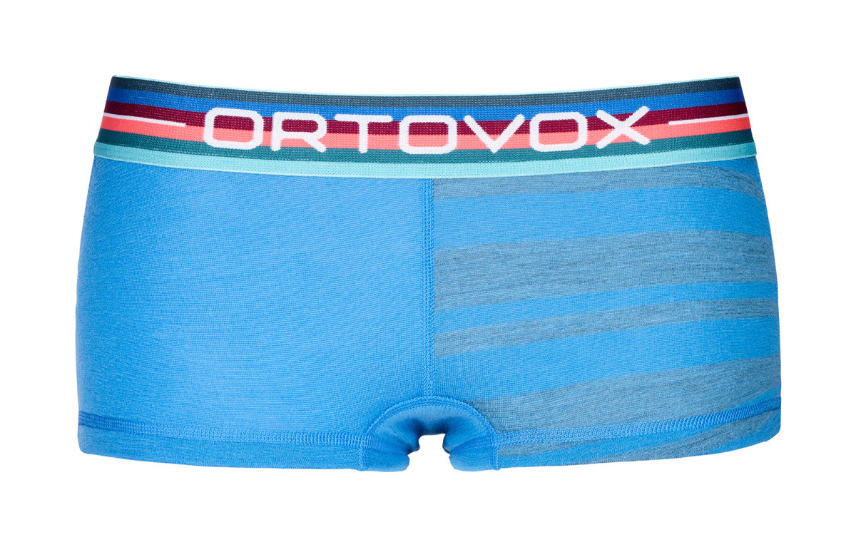 Dámské kalhotky Ortovox W's 185 Rock'N'Wool Hot Pants Velikost: L / Barva: modrá