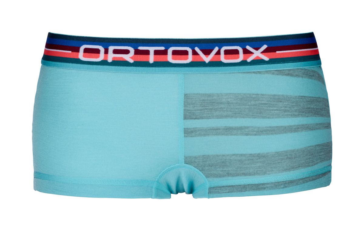 Dámské kalhotky Ortovox W's 185 Rock'N'Wool Hot Pants Velikost: L / Barva: světle modrá