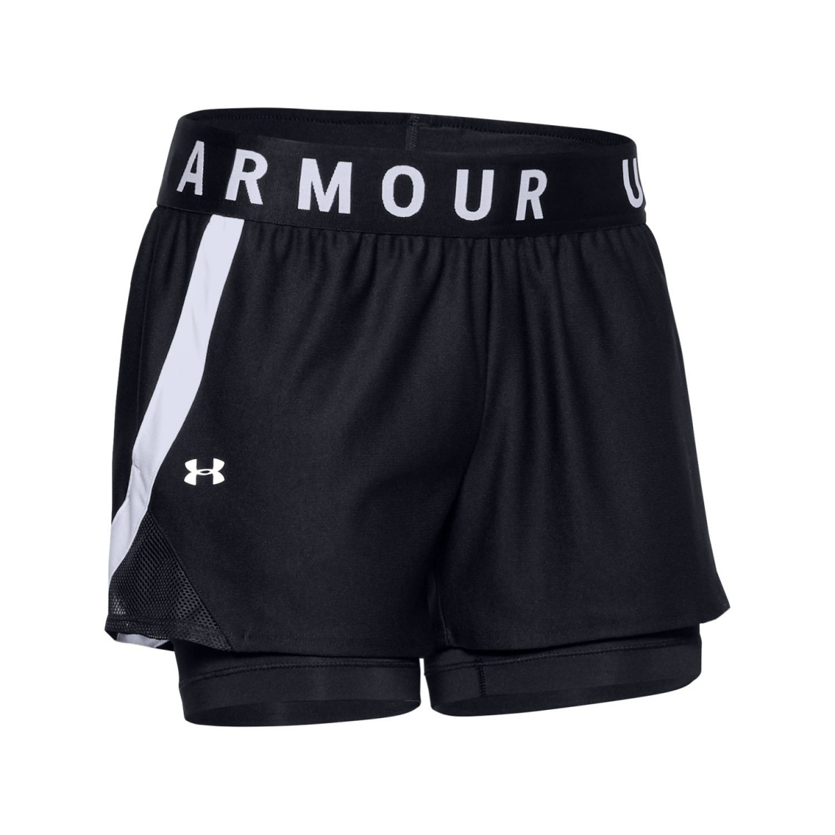 Dámské kraťasy Under Armour Play Up 2-in-1 Shorts Velikost: XS / Barva: černá