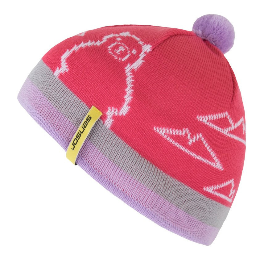 Dětská čepice Sensor Bear Barva: růžová