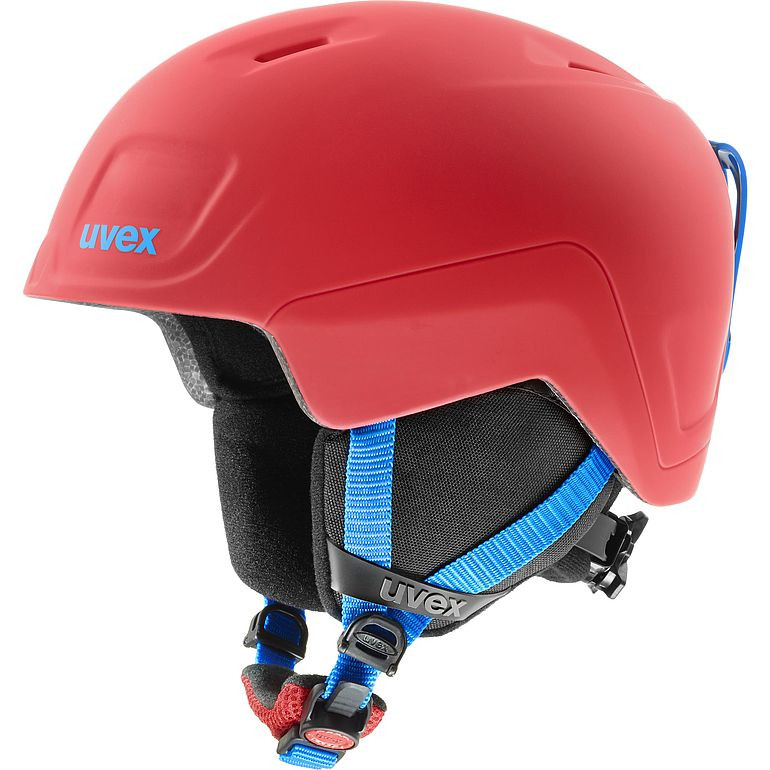 Dětská lyžařská přilba Uvex Heyya Pro Velikost helmy: 54–58 cm / Barva: červená