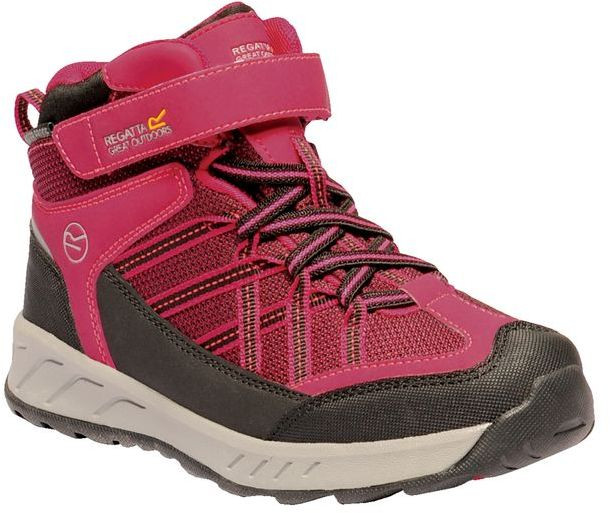 Dětské boty Regatta Samaris V Mid Junior Dětské velikosti bot: 29 / Barva: růžová/černá