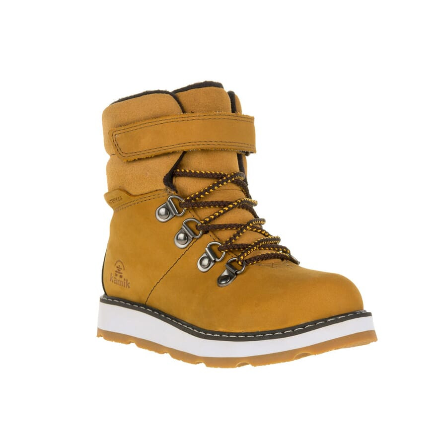 Dětské zimní boty Kamik Rise Lo Velikost bot (EU): 32 / Barva: béžová