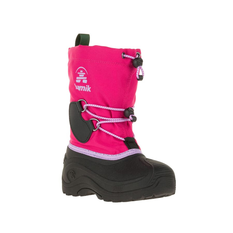 Dětské zimní boty Kamik Southpole 4 Velikost bot (EU): 27 / Barva: růžová/černá