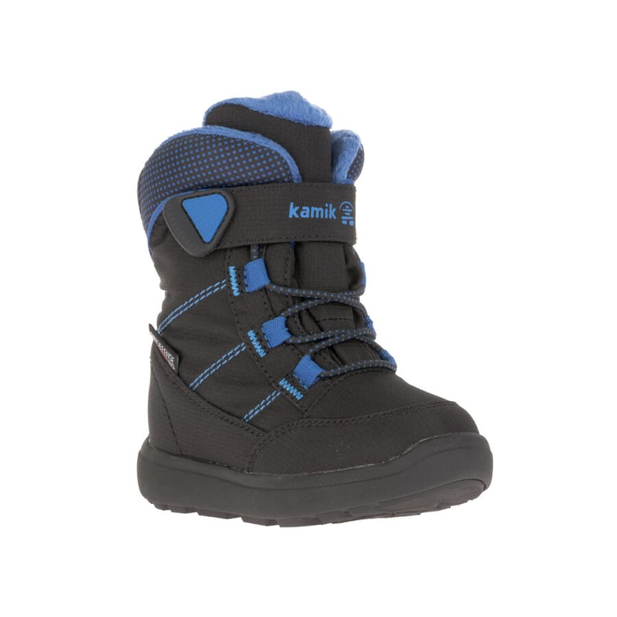 Dětské zimní boty Kamik Stance 2 Velikost bot (EU): 33 / Barva: černá/modrá