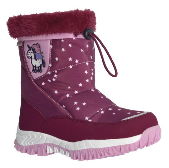 Dětské zimní boty Regatta Peppa Winter Boot Dětské velikosti bot: 27 / Barva: růžová