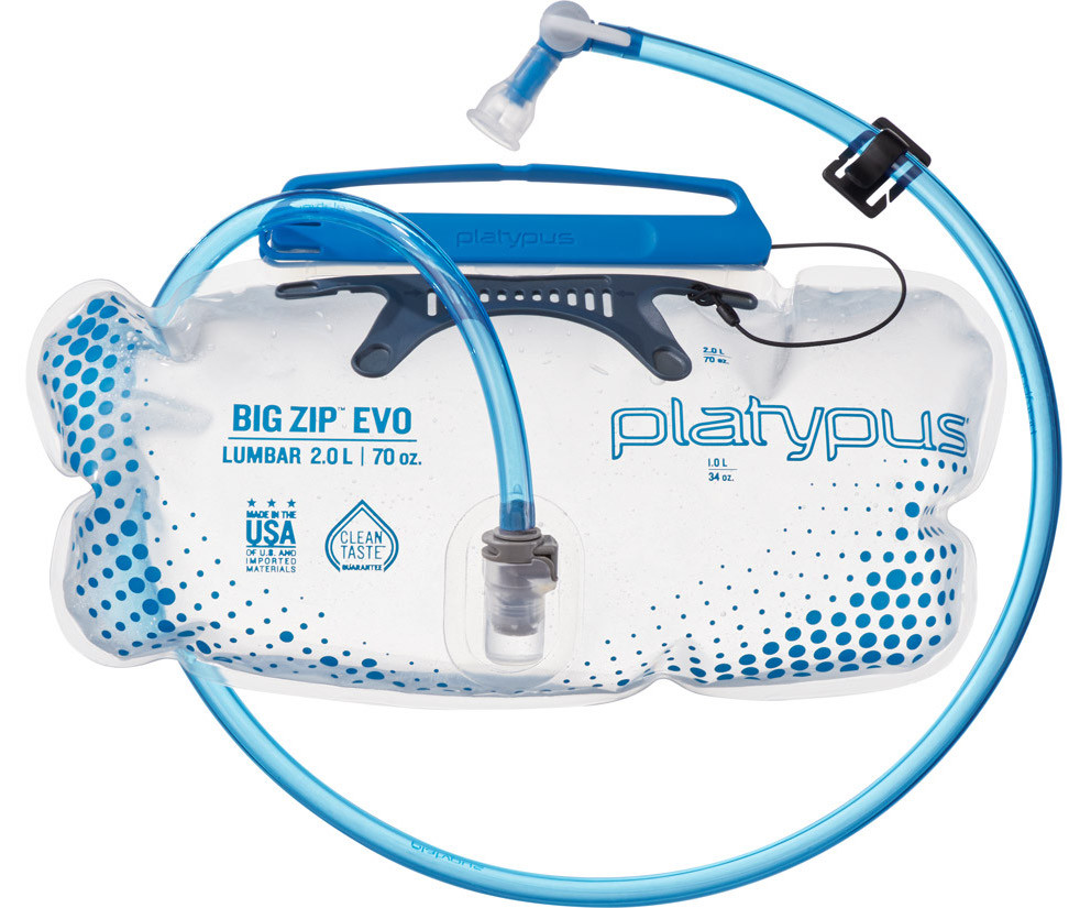 Hydrovak Platypus Big Zip EVO 2.0L Lumbar Barva: průhledná