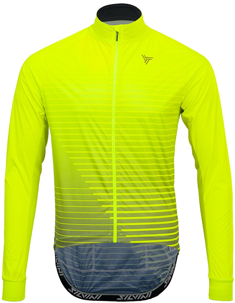 Pánská cyklistická bunda Silvini Parina Velikost: XXL / Barva: žlutá/černá