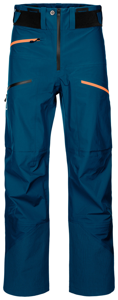 Pánské kalhoty Ortovox 3L Deep Shell Pants Velikost: M / Barva: modrá