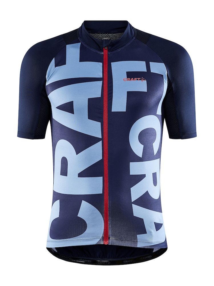 Pánský cyklistický dres Craft Adv Endur Graphic Velikost: M / Barva: tmavě modrá