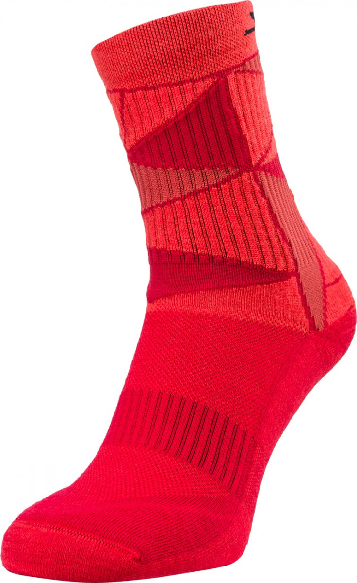 Ponožky Silvini VALLONGA UA1745 Velikost ponožek: 34-35 / Barva: červená