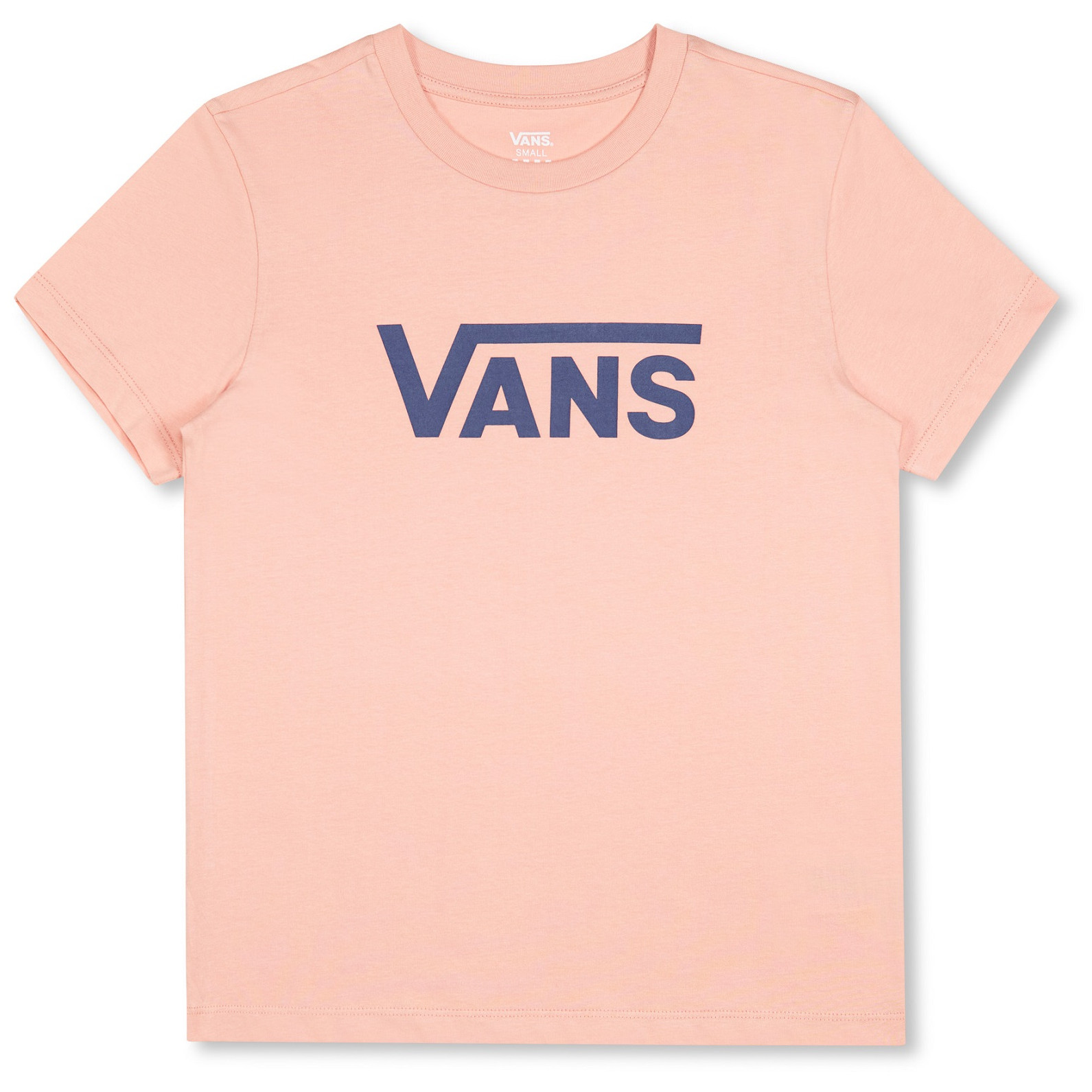 Dámské triko Vans Wm Drop V Ss Crew-B Velikost: L / Barva: růžová