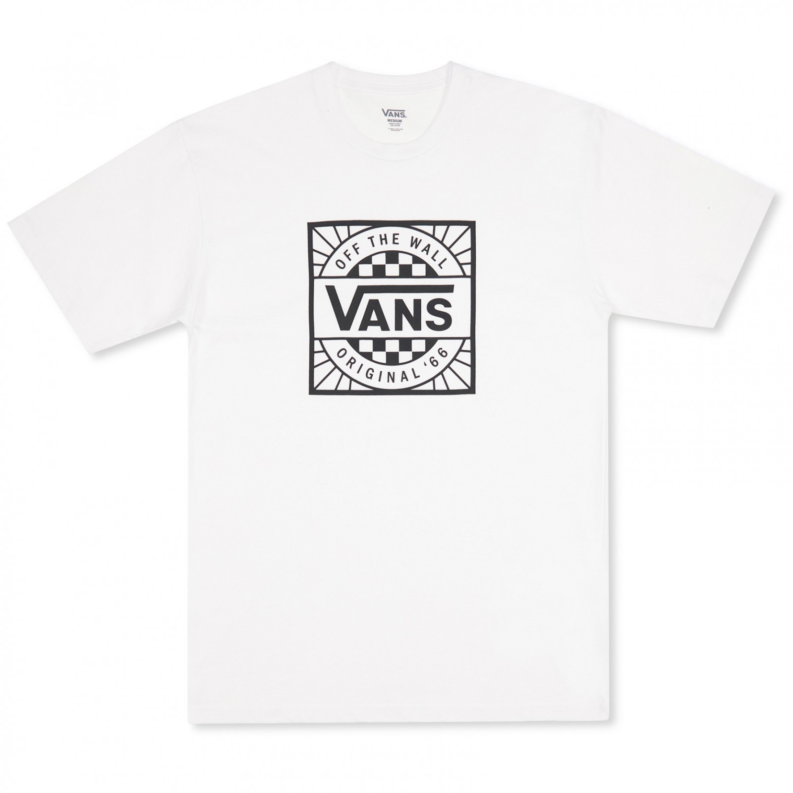 Pánské triko Vans Mn Vans Original B-B Velikost: L / Barva: bílá