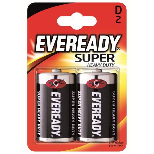 Baterie Energizer Eveready super monočlánek D Barva: černá