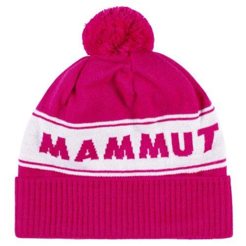 Čepice Mammut Peaks Beanie Barva: růžová/bílá