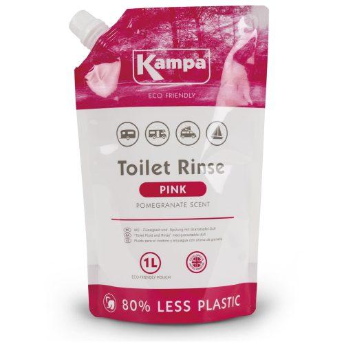 Chemie do WC Kampa Pink Toilet Rinse Eco 1L Barva: růžová
