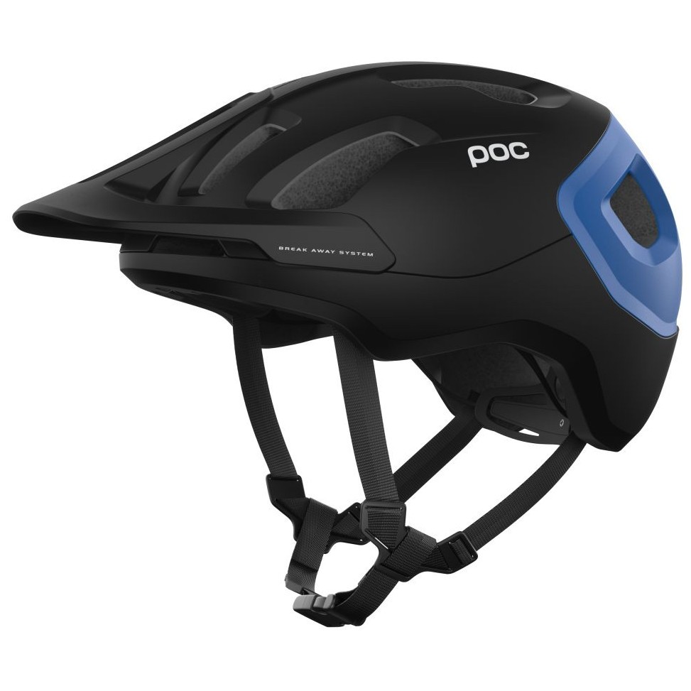Cyklistická helma POC Axion Velikost helmy: 55-58 cm / Barva: černá/modrá