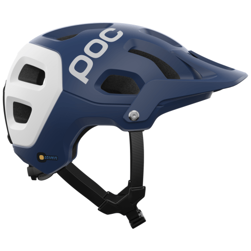 Cyklistická helma POC Tectal Race MIPS Velikost helmy: 51-54 cm / Barva: modrá/bíla