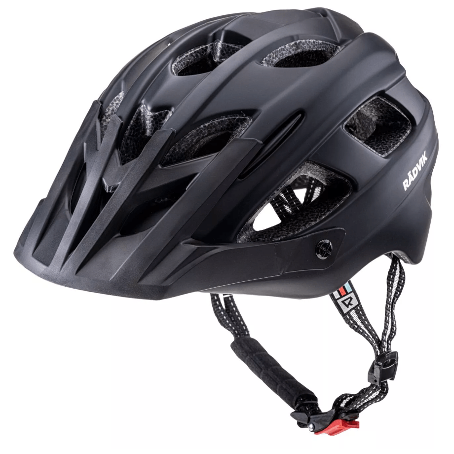 Cyklistická helma Radvik Kurer Velikost helmy: 58-61 cm / Barva: černá