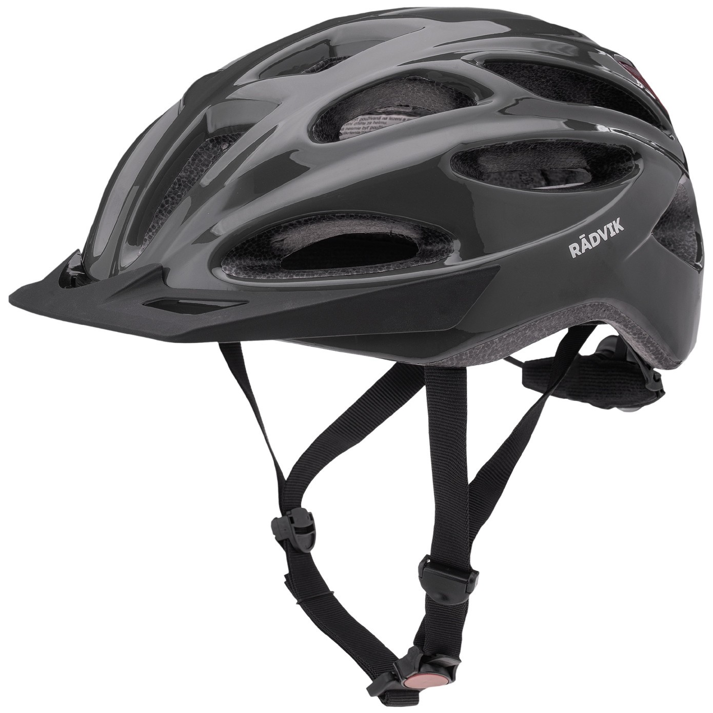 Cyklistická helma Radvik Stoot Velikost helmy: 55-58 cm / Barva: šedá/bílá