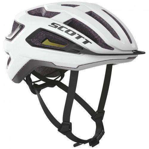 Cyklistická helma Scott Arx Plus Velikost helmy: 51-55 cm / Barva: bílá/černá