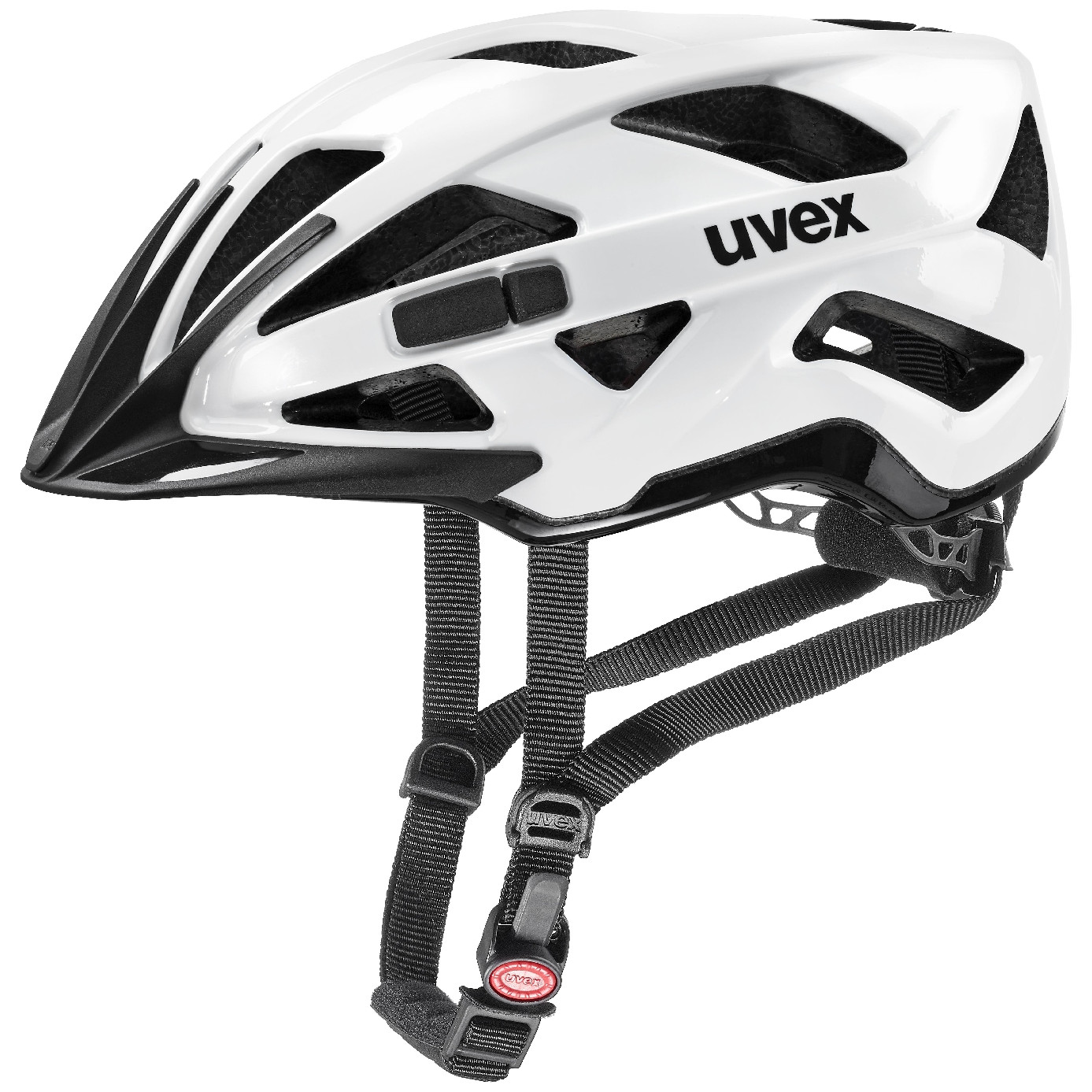 Cyklistická helma Uvex Active Velikost helmy: 56-60 cm / Barva: bílá