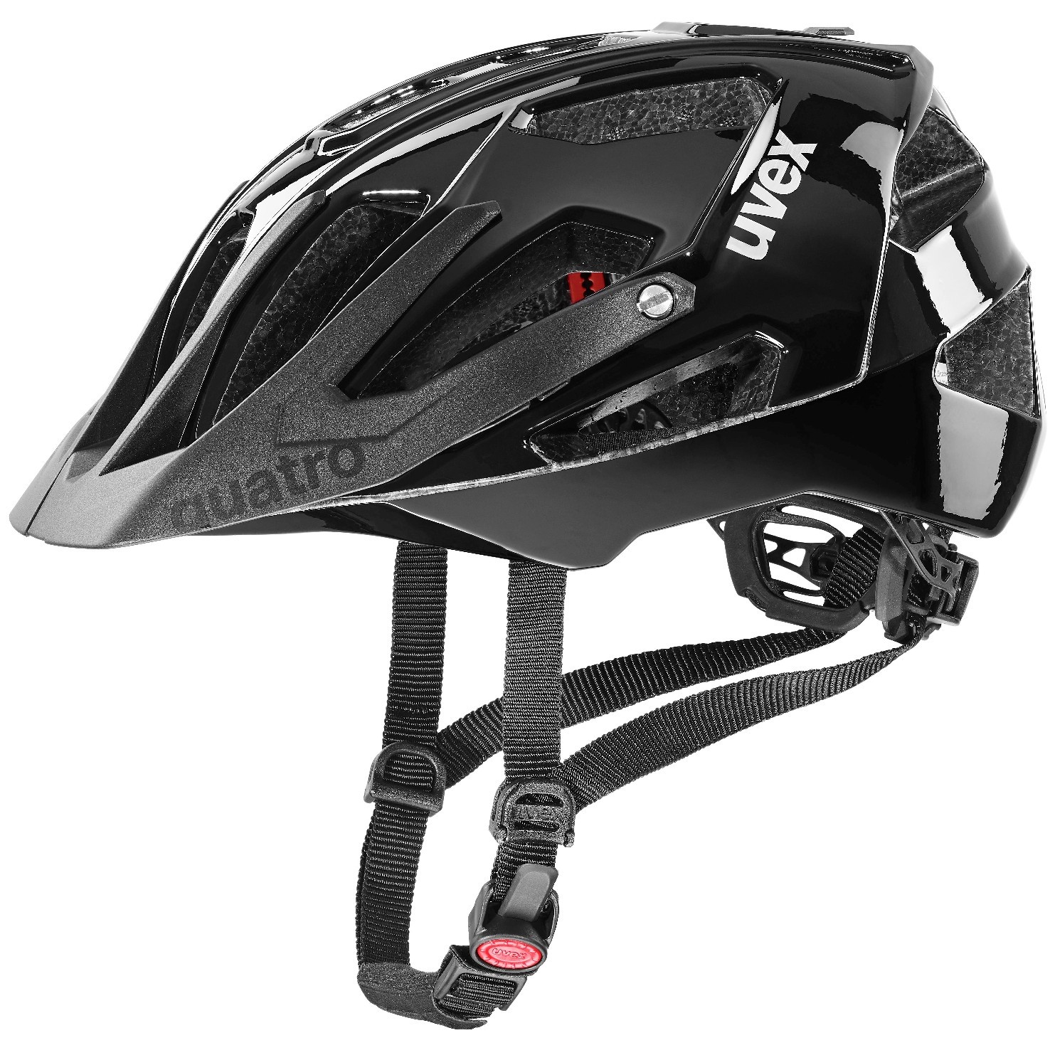 Cyklistická helma Uvex Quatro Velikost helmy: 56-60 cm / Barva: černá