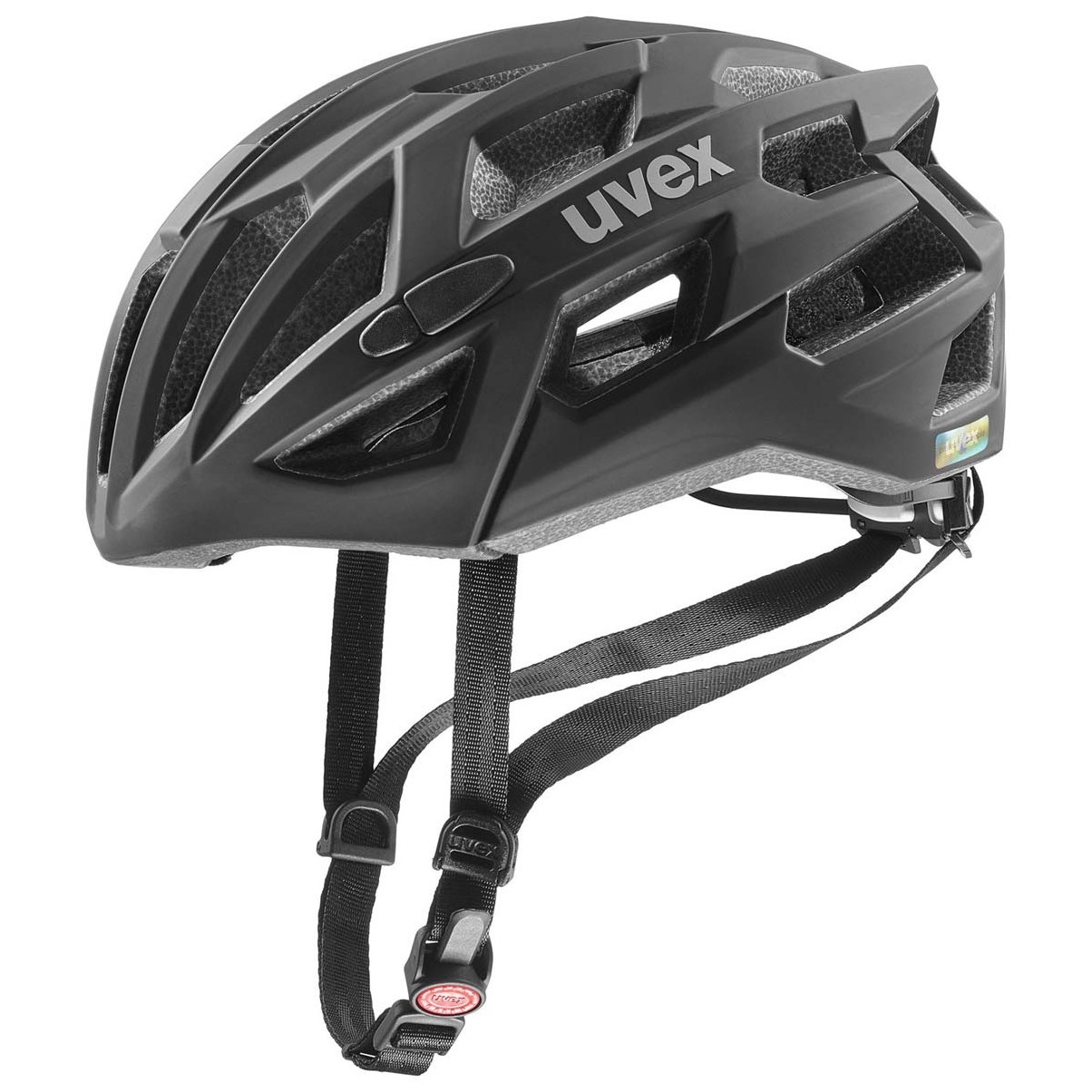 Cyklistická helma Uvex Race 7 Velikost helmy: 55-61 cm / Barva: černá