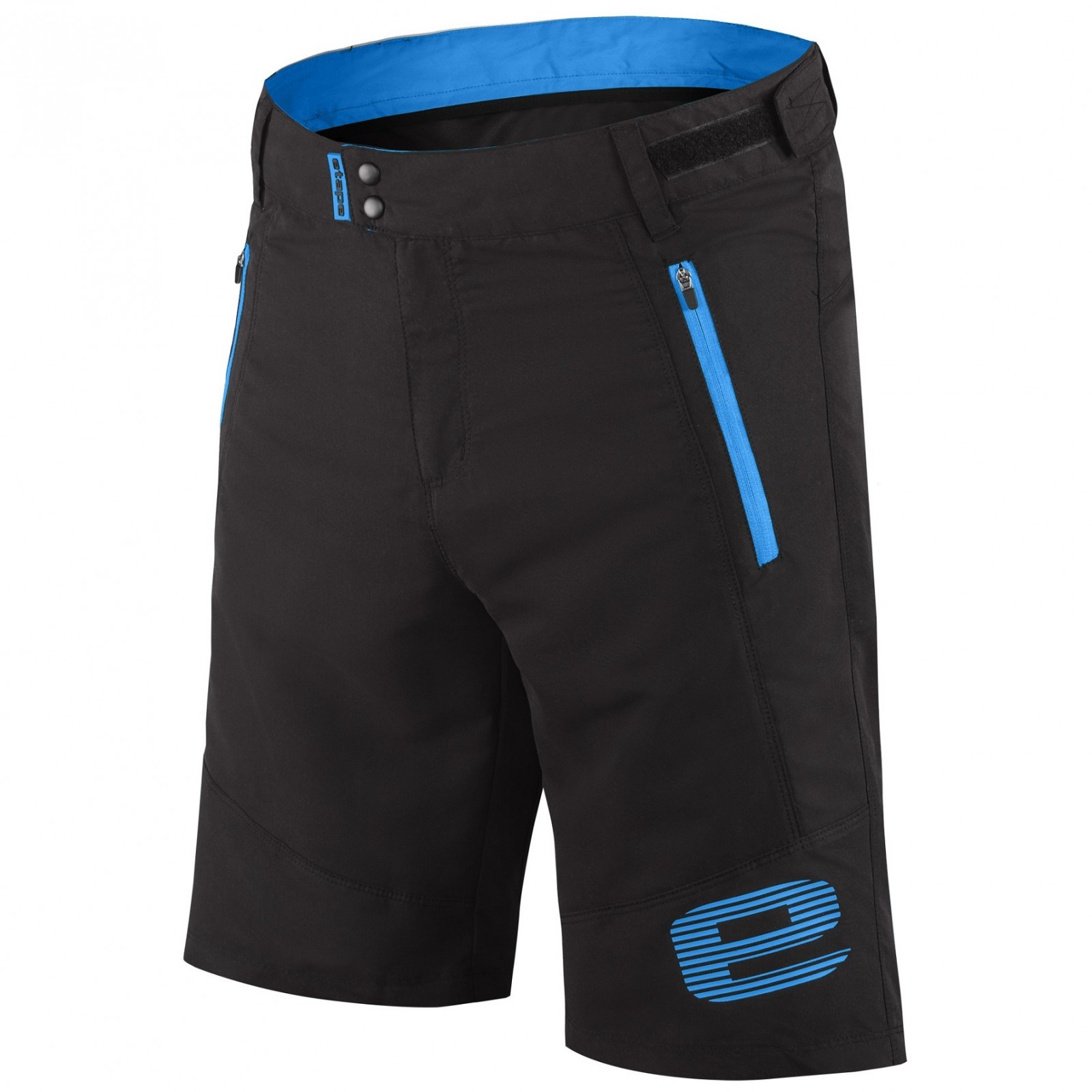 Cyklistické kalhoty Etape Freedom Velikost: XXL / Barva: černá/modrá