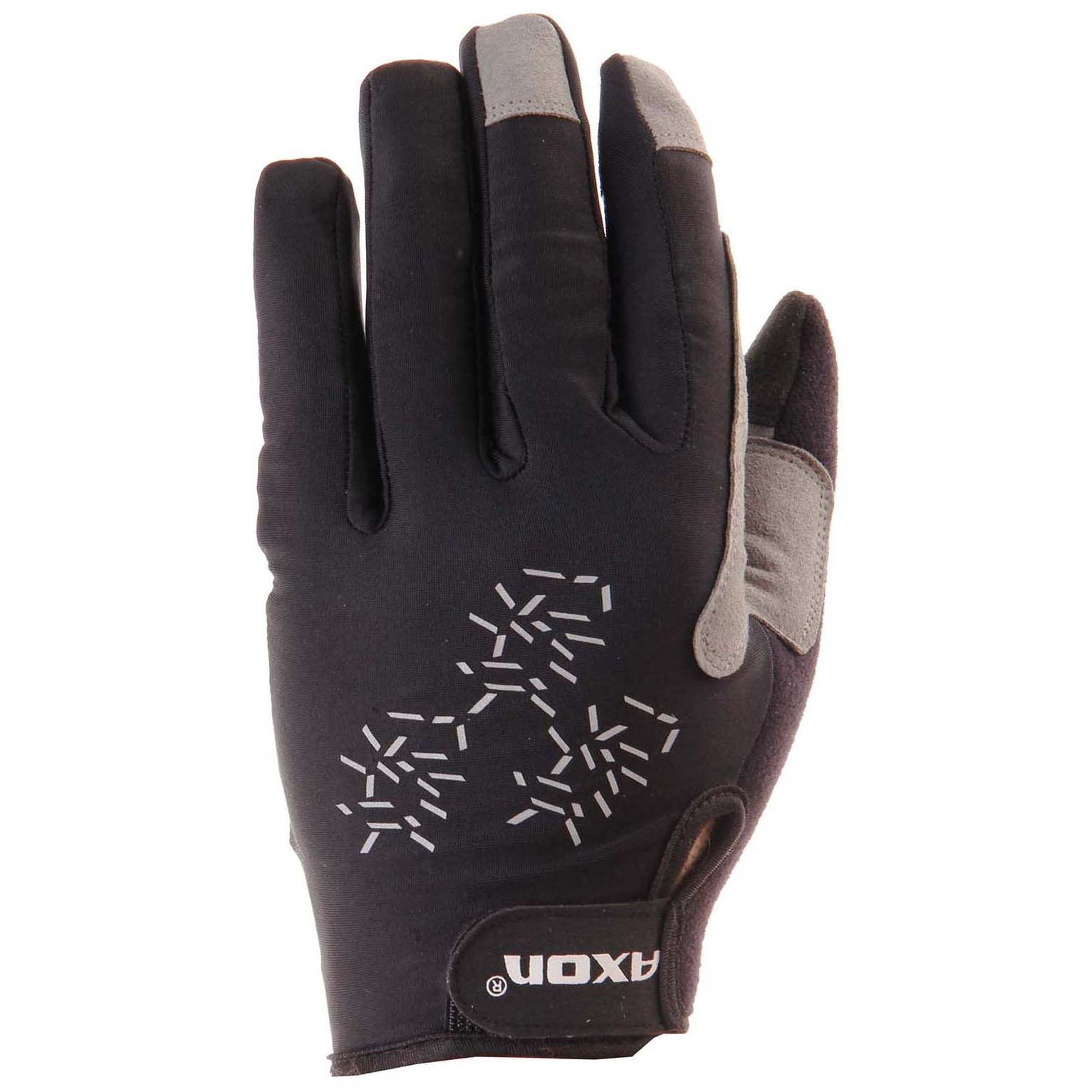 Cyklistické rukavice Axon 504 Velikost rukavic: XL / Barva: černá