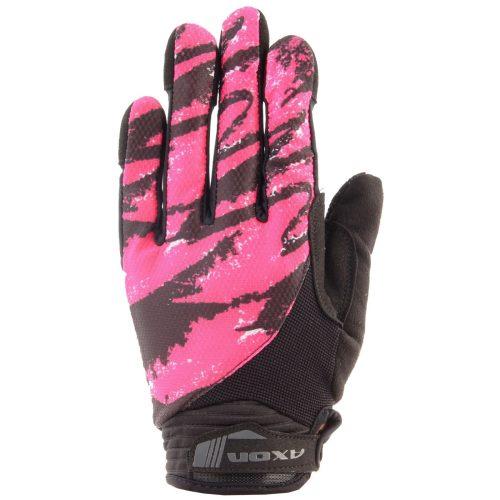 Cyklistické rukavice Axon 507 Velikost rukavic: XS / Barva: růžová