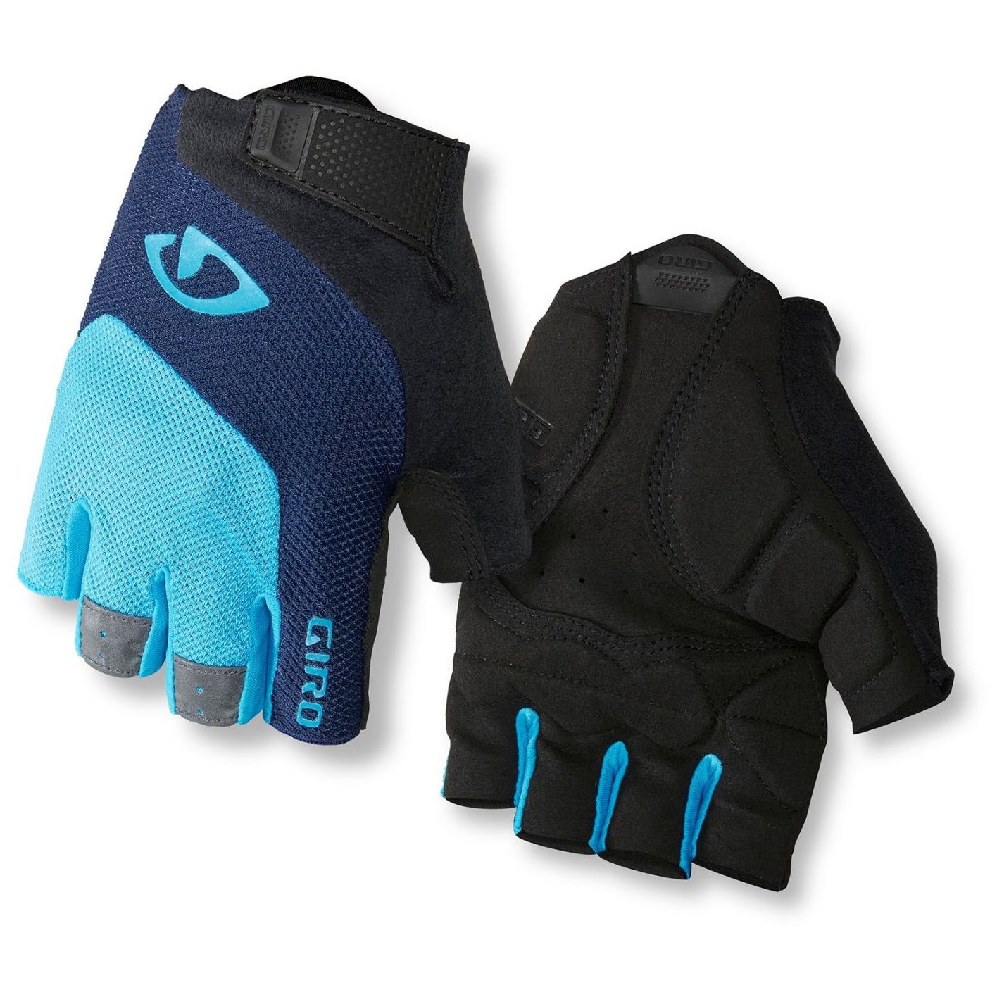 Cyklistické rukavice Giro Bravo Velikost: XL / Barva: modrá