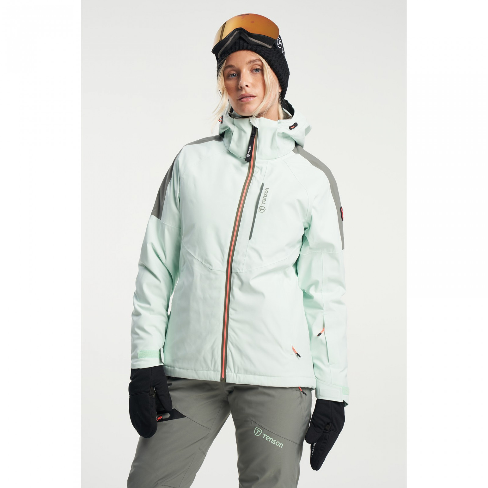 Dámská lyžařská bunda Tenson Core Ski Jacket Velikost: L / Barva: světle zelená