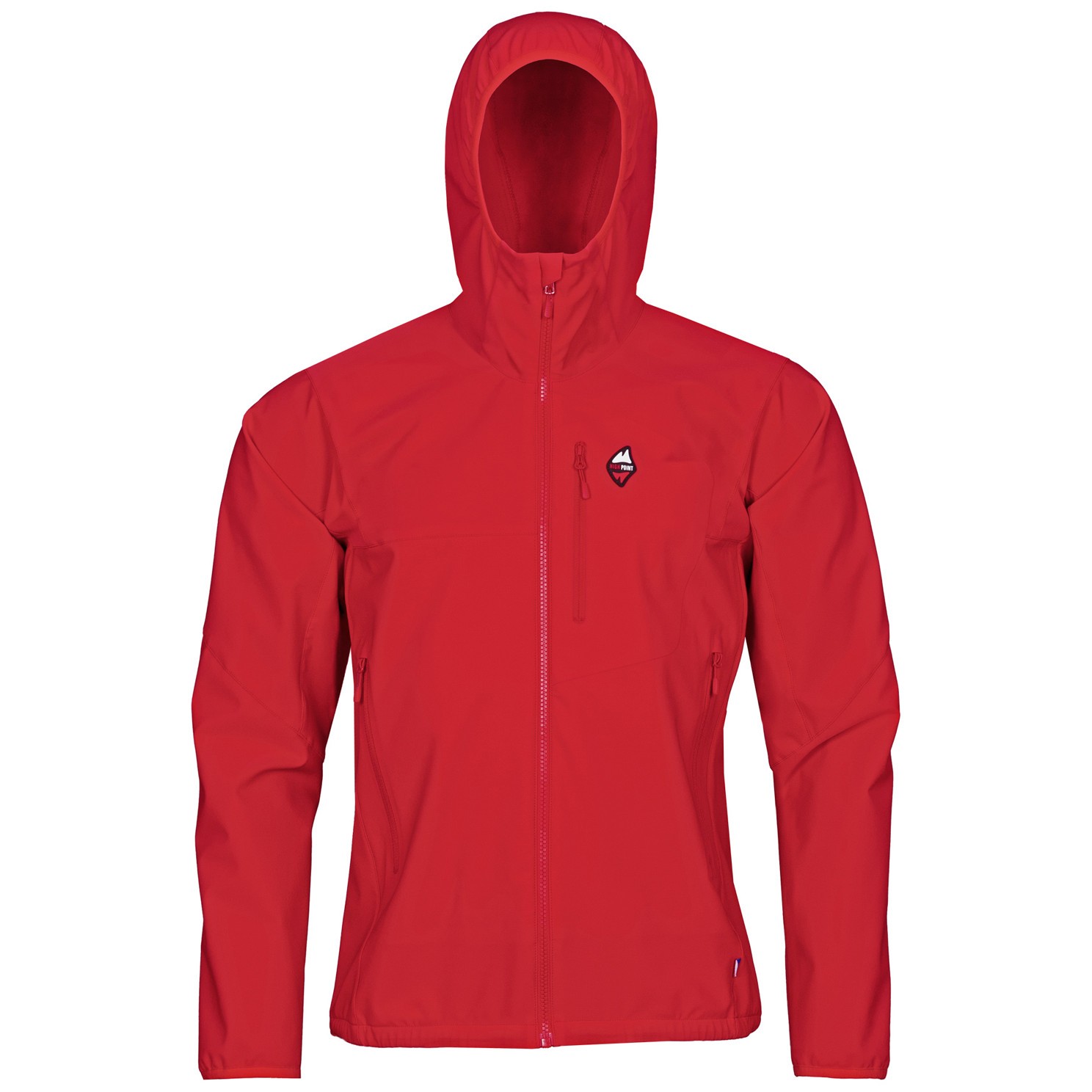 Dámská softshellová bunda High Point Atom 2.0 Lady Hoody Jacket Velikost: L / Barva: červená