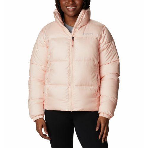 Dámská zimní bunda Columbia Puffect™ Jacket Velikost: M / Barva: růžová