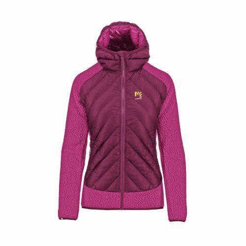 Dámská zimní bunda Karpos Marmarole W Tech Jacket Velikost: L / Barva: růžová