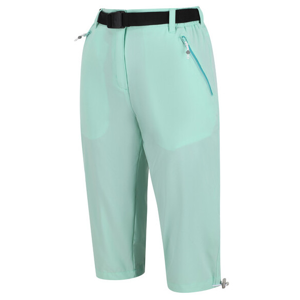Dámské 3/4 kalhoty Regatta Xrt Capri Light Velikost: XS / Barva: modrá/zelená
